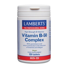 Lamberts Β 50 Complex Πλήρες Σύμπλεγμα Βιταμινών Β 120 Κάψουλες