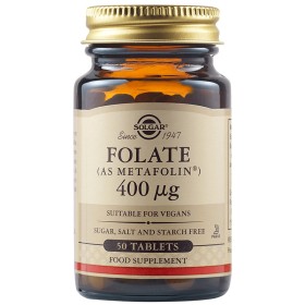 SOLGAR Folate 400μg 50 Tablets
