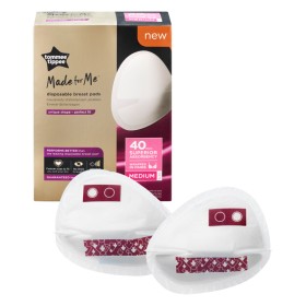 Tommee Tippee Closer To Nature Breast Pads Daily Medium Επιθέματα Στήθους Μίας Χρήσης Medium 40 Τεμάχια
