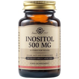 Solgar Inositol 500 Mg 50 Φυτικές Κάψουλες