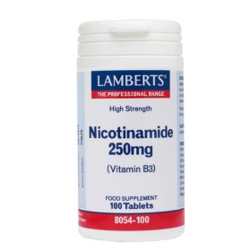Lamberts Nicotimanide 250mg (B3) Συμπλήρωμα με Βιταμίνη Β3 100 Ταμπλέτες Lamberts Nicotimanide 250mg (B3) Συμπλήρωμα με Βιταμίνη Β3 100 Ταμπλέτες