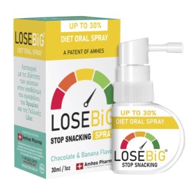 Losebig Spray για Αδυνάτισμα με Γεύση Σοκολάτα & Μπανάνα 30ml