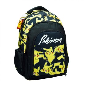 GIM Σχολική Τσάντα Δημοτικού Οβάλ Pokemon Pikachu 1 Τεμάχιο