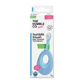 The Humble Co Plant-Based Baby Toothbrush Οδοντόβουρτσα Βρεφική Πολύ Μαλακή Μπλε από 6m+ 1 Τεμάχιο