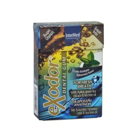 Intermed Exodor Dental Gum Οδοντότσιχλα για Δροσερή Αναπνοή 21g Intermed Exodor Dental Gum Οδοντότσιχλα για Δροσερή Αναπνοή 21g