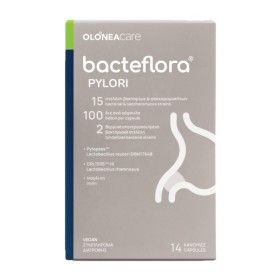 Olonea Bacteflora Pylori με Προβιοτικά & Πρεβιοτικά 14 Κάψουλες Olonea Bacteflora Pylori με Προβιοτικά & Πρεβιοτικά 14 Κάψουλες