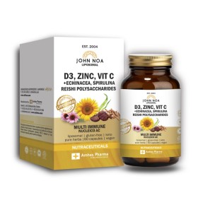 JOHN NOA Liposomal D3 & Zinc & Vitamin C Λιποσωμιακό 60 Φυτικές Κάψουλες