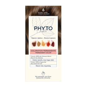 PHYTO Phytocolor 6 Ξανθό Σκούρο Μόνιμη Βαφή Μαλλιών 1 Τεμάχιο