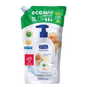 Septona Dermasoft Organic Honey & Ginger Ανταλλακτικό Υγρό Κρεμοσάπουνο με Οργανικό Μέλι & Τζίντζερ 1lt Septona Dermasoft Organic Honey & Ginger Ανταλλακτικό Υγρό Κρεμοσάπουνο με Οργανικό Μέλι & Τζίντζερ 1lt