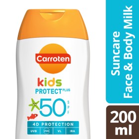 Carroten Παιδικό Αντηλιακό Γαλάκτωμα Spf50 200ml