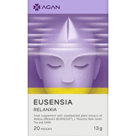 Agan Eusensia Relanxia για το Άγχος 20 Φυτικές Κάψουλες