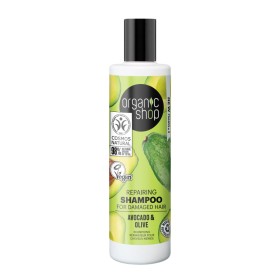 Organic Shop Repairing Shampoo Avocado & Olive Σαμπουάν Επανόρθωσης 280ml
