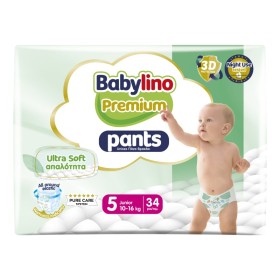 Babylino Premium Pants No5 Πάνα-Βρακάκι 10-16kg 34 Τεμάχια