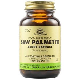 SOLGAR Saw Palmetto Berry Extract 60 Herbal Capsules