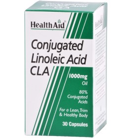 Health Aid conjugated Linoleic Acid (Cla) 1000mg για Καύση του Λίπους 30 Κάψουλες