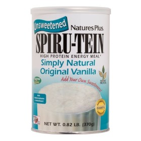 NATURES PLUS Spirutein Simply Natural Original Vanilla Slimming Formula with Vanilla Flavor 370g