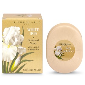 L Erbolario Iris Bianco Αρωματικό Σαπούνι 125g