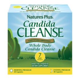 Natures Plus Candida Cleanse Αντιμετώπιση Καντιντίασης 28 Κάψουλες