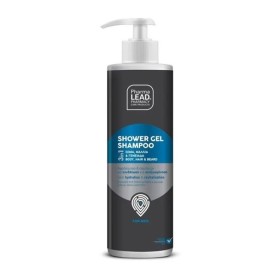 PHARMALEAD Shower Gel Shampoo For Men 3in1 Shampoo & Shower Gel for Body Hair & Beard 500ml
