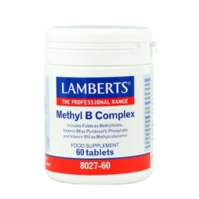 LAMBERTS Methyl B-Complex Συμπλήρωμα με Σύμπλεγμα Βιταμινών Β 60 Ταμπλέτες