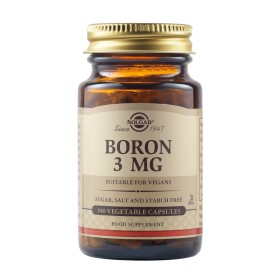 Solgar Boron 3mg 100 Φυτικές Κάψουλες Solgar Boron 3mg 100 Φυτικές Κάψουλες