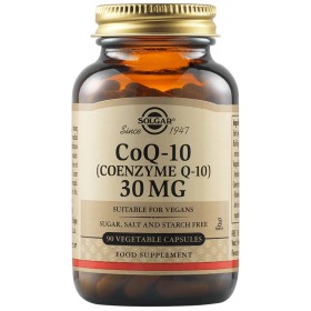 SOLGAR Coenzyme CoQ-10 30mg 90 Φυτικές Κάψουλες