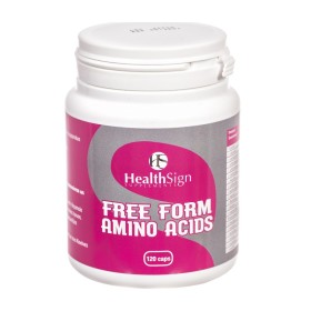 Health Sign Free Form Amino Acids για τη Δόμηση των Πρωτεϊνών & των Μυϊκών Ιστών 120 Κάψουλες