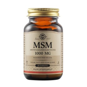 Solgar Msm 1000mg για Μαλλιά & Νύχια με Αντιφλεγμονώδη Δράση 60 Ταμπλέτες Solgar Msm 1000mg για Μαλλιά & Νύχια με Αντιφλεγμονώδη Δράση 60 Ταμπλέτες
