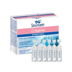 Sinomarin Babies Hypertonic Αποσυμφορητικό για Βρέφη 18x5ml Sinomarin Babies Hypertonic Αποσυμφορητικό για Βρέφη 18x5ml