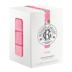 ROGER & GALLET Promo Rose Soap Αναζωογονητικά Σαπούνια 3x100g