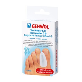 Gehwol Toe Dividers Διαχωριστικό Δακτύλων για το Κότσι Μέγεθος Large 3 Τεμάχια Gehwol Toe Dividers Διαχωριστικό Δακτύλων για το Κότσι Μέγεθος Large 3 Τεμάχια