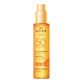 Nuxe Sun Huille Solaire Brozante Tanning Oil Spf50 Αντηλιακό Λάδι Μαυρίσματος 150ml Nuxe Sun Huille Solaire Brozante Tanning Oil Spf50 Αντηλιακό Λάδι Μαυρίσματος 150ml