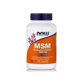ΝΟW MSM 1000mg 120 Φυτικές Κάψουλες