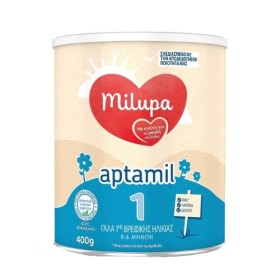 Milupa Aptamil 1 Γάλα για Βρέφη από 0-6m 400g Milupa Aptamil 1 Γάλα για Βρέφη από 0-6m 400g