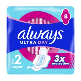 Always Ultra Σερβιέτες Long Plus Μέγεθος 2 8 Τεμάχια Always Ultra Σερβιέτες Long Plus Μέγεθος 2 8 Τεμάχια