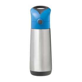 B.Box Ισοθερμικό Παγούρι με Καλαμάκι Blue Slate 500ml