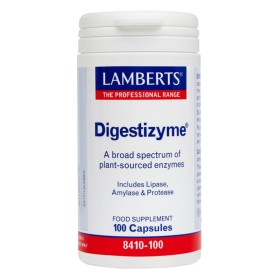 LAMBERTS Digestizyme Σύμπλεγμα Πεπτικών Ενζύμων 100 Κάψουλες