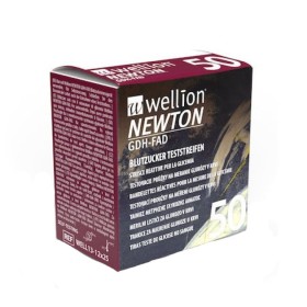 Wellion Newton GDH-FAD Ταινίες Μέτρησης Γλυκόζης στο Αίμα 50 Τεμάχια Wellion Newton GDH-FAD Ταινίες Μέτρησης Γλυκόζης στο Αίμα 50 Τεμάχια