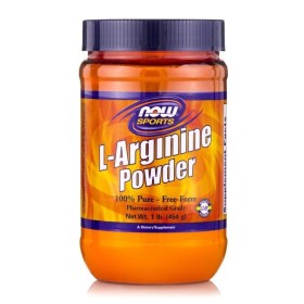 Now Sports L -arginine Powder με Αργινίνη για την Παραγωγή Ενέργειας 454g