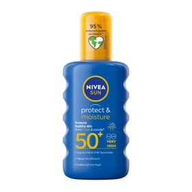 Nivea Sun Protect & Moisture Spf50+ Αντηλιακό Ενυδατικό Σπρέι για το Σώμα 200ml Nivea Sun Protect & Moisture Spf50+ Αντηλιακό Ενυδατικό Σπρέι για το Σώμα 200ml