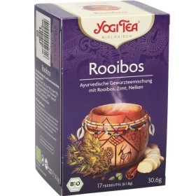 YOGI TEA Rooibos Organic Red Tea for Calm & Relaxation 17 Sachets 30.6g
