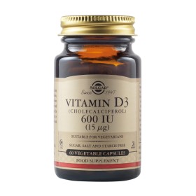 Solgar Vitamin D3 600 Iu 60 Φυτικές Κάψουλες Solgar Vitamin D3 600 Iu 60 Φυτικές Κάψουλες
