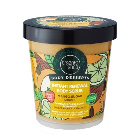 Organic Shop Body Desserts Mango Sugar Sorbet Instant Renewal Body Scrub Απολεπιστικό Σώματος 450ml