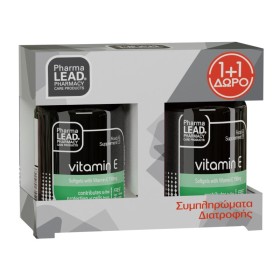 Pharmalead Promo Vitamin E 150mg για την Αντιμετώπιση του Οξειδωτικού Στρες & Ισχυρή Αντιγηραντική Δράση 2x30 Κάψουλες