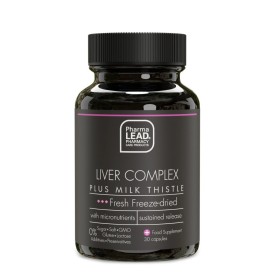 PHARMALEAD Black Range Liver Complex Plus Milk Thistle για τη Διατήρηση της Φυσιολογικής Ηπατικής Λειτουργίας 30 Κάψουλες