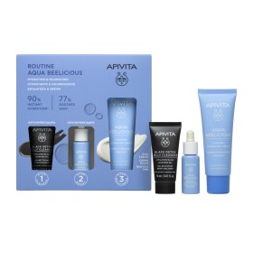Apivita Promo Routine Aqua Beelicious Απαλή Κρέμα Ενυδάτωσης Πλούσιας υφής 40ml & Μαύρο Gel Καθαρισμού με πρόπολη & ενεργό άνθρακα 15ml & Booster Αναζωογόνησης & Ενυδάτωσης 10ml Apivita Promo Routine Aqua Beelicious Απαλή Κρέμα Ενυδάτωσης Πλούσιας υφής 40ml & Μαύρο Gel Καθαρισμού με πρόπολη & ενεργό άνθρακα 15ml & Booster Αναζωογόνησης & Ενυδάτωσης 10ml
