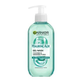Garnier Hyalluronic Aloe Gel Καθαρισμού Προσώπου με Αλόη & Υαλουρονικό Οξύ 200ml Garnier Hyalluronic Aloe Gel Καθαρισμού Προσώπου με Αλόη & Υαλουρονικό Οξύ 200ml