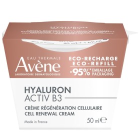 AVENE Hyaluron Activ B3 Cellulaire Regeneration Cream Refill Αντιγηραντική Κρέμα Προσώπου με Υαλουρονικό Οξύ 50ml