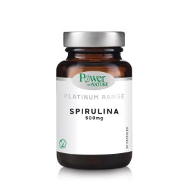 Power Health Platinum Range Spirulina 500mg για Ενέργεια & Τόνωση 30 Φυτικές Κάψουλες Power Health Platinum Range Spirulina 500mg για Ενέργεια & Τόνωση 30 Φυτικές Κάψουλες