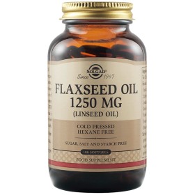 Solgar Flaxseed Oil 1250mg 100 Μαλακές Κάψουλες